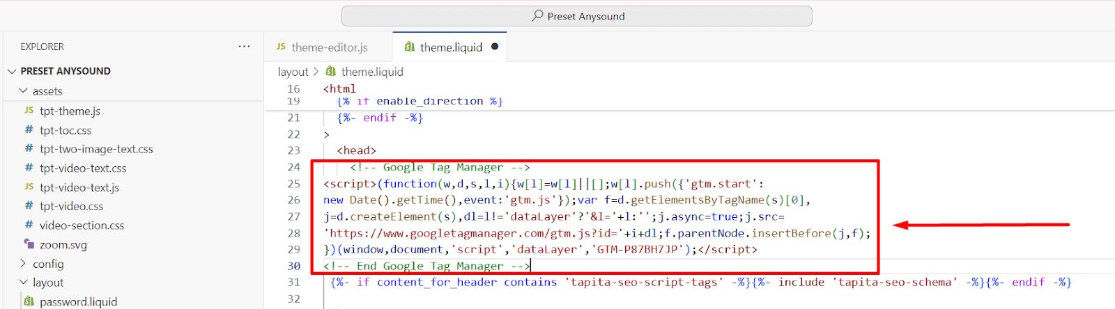 How to Add Google Tag Manager to Your Shopify store