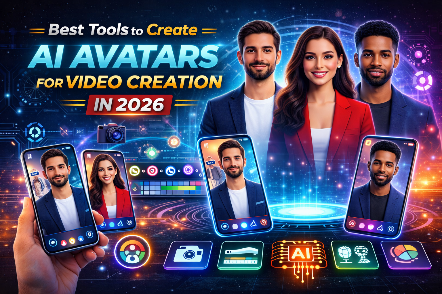 Best Tools to Create AI Avatars for Video Creation