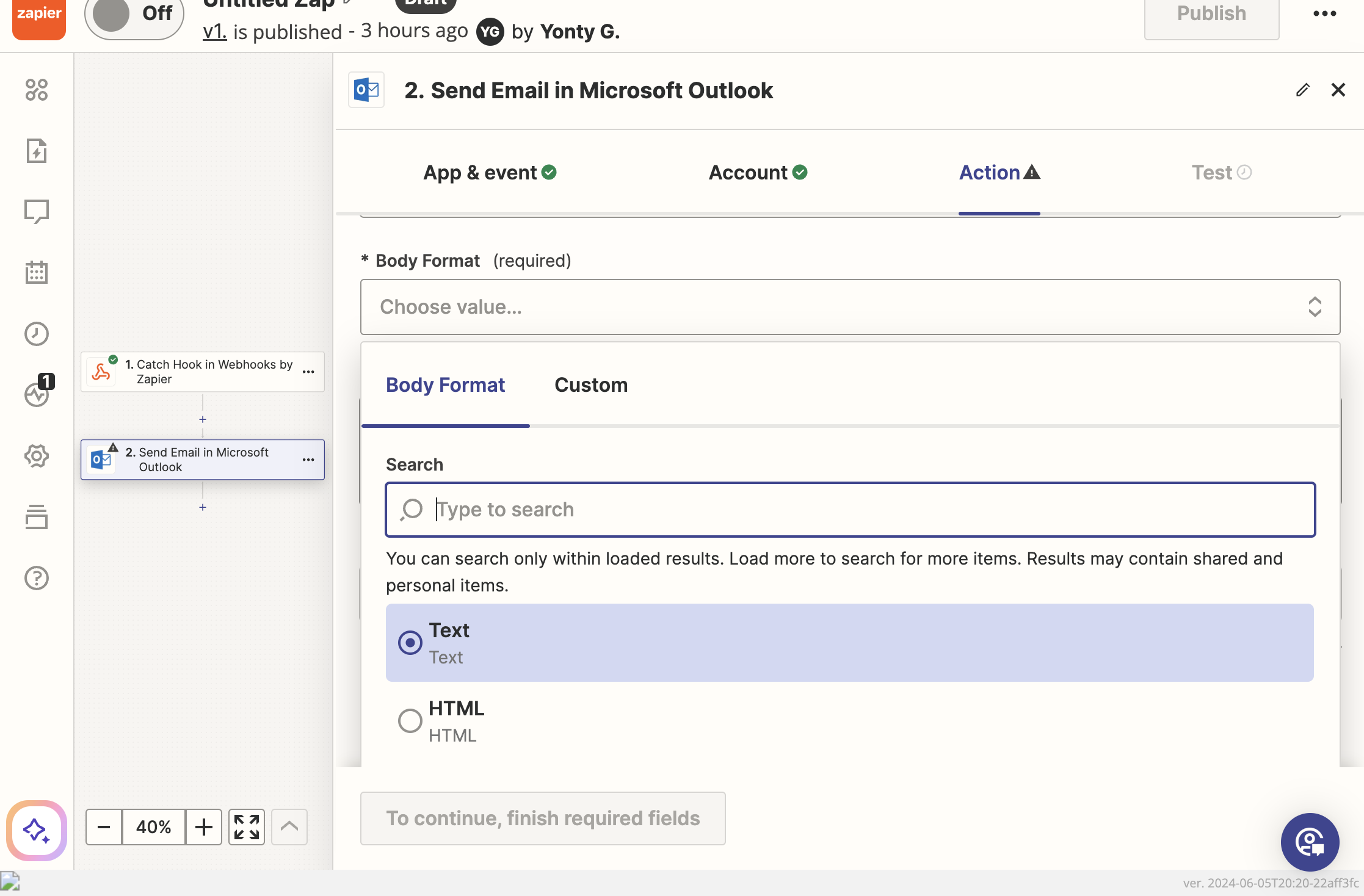 Step 18 screenshot