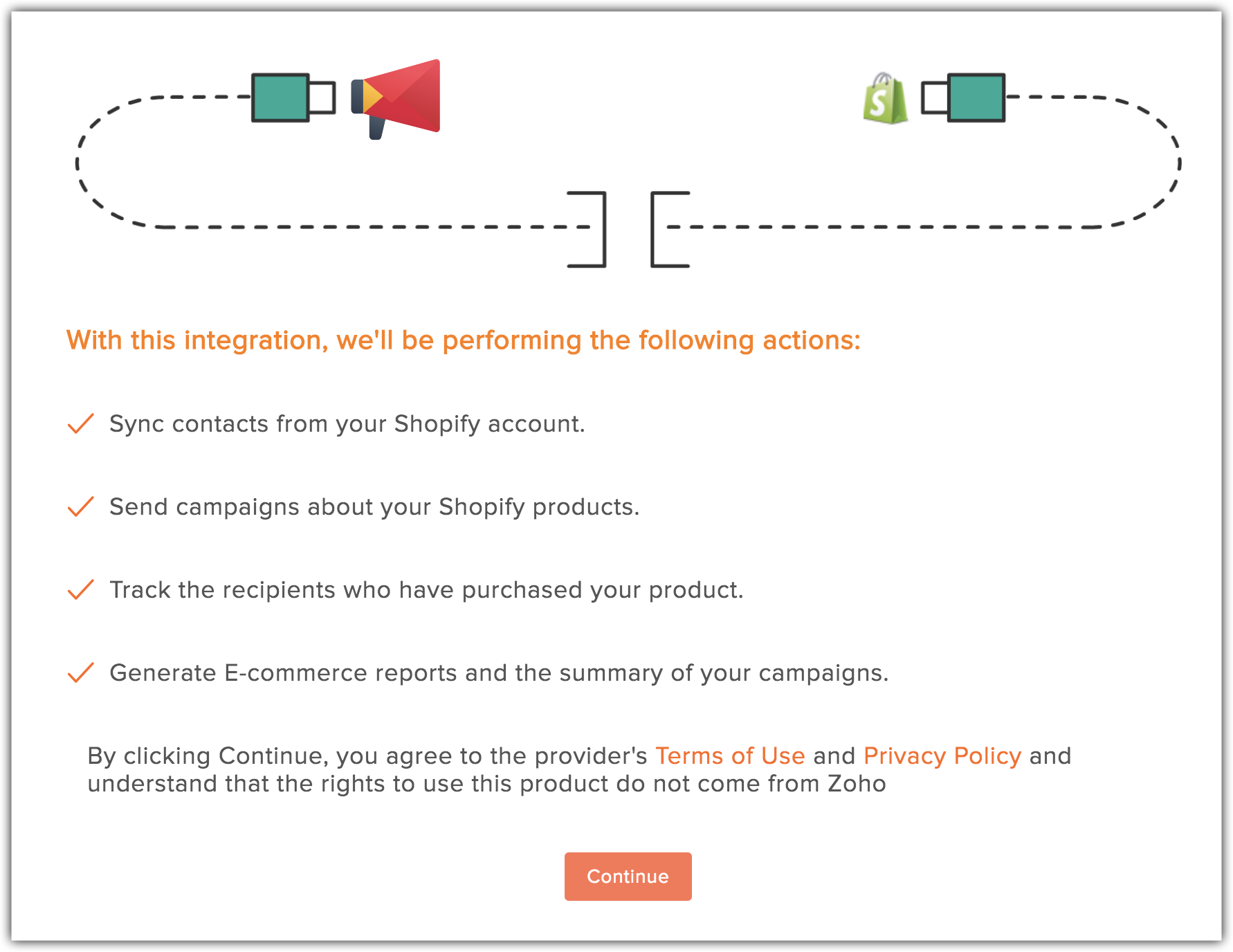 集成Shopify帐户