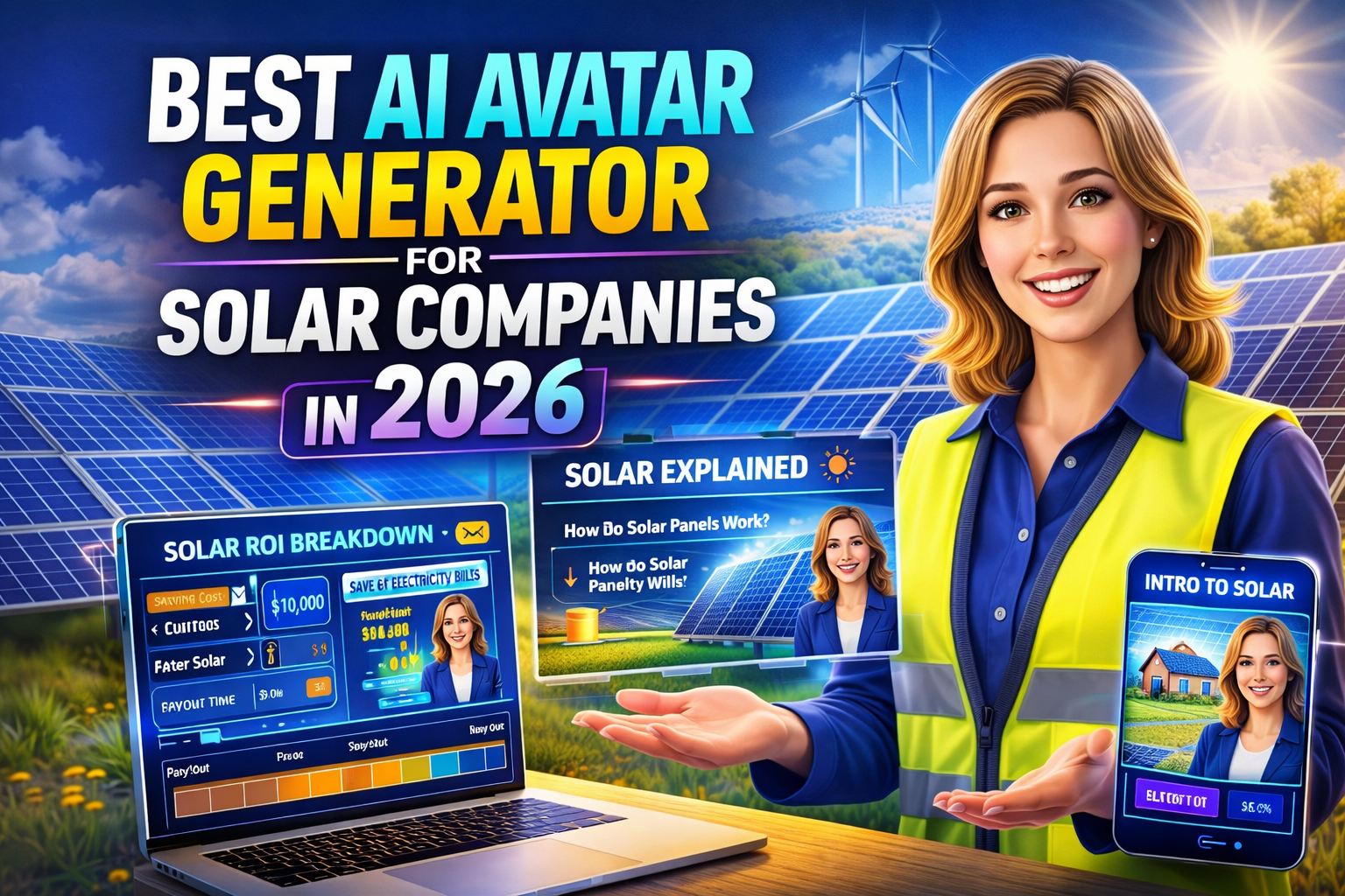 Best Ai Avatar Generator For Solar Companies