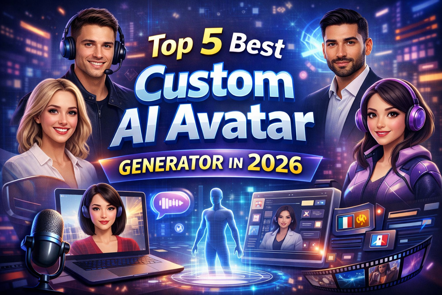 Top 5 Best Custom AI Avatar Generator