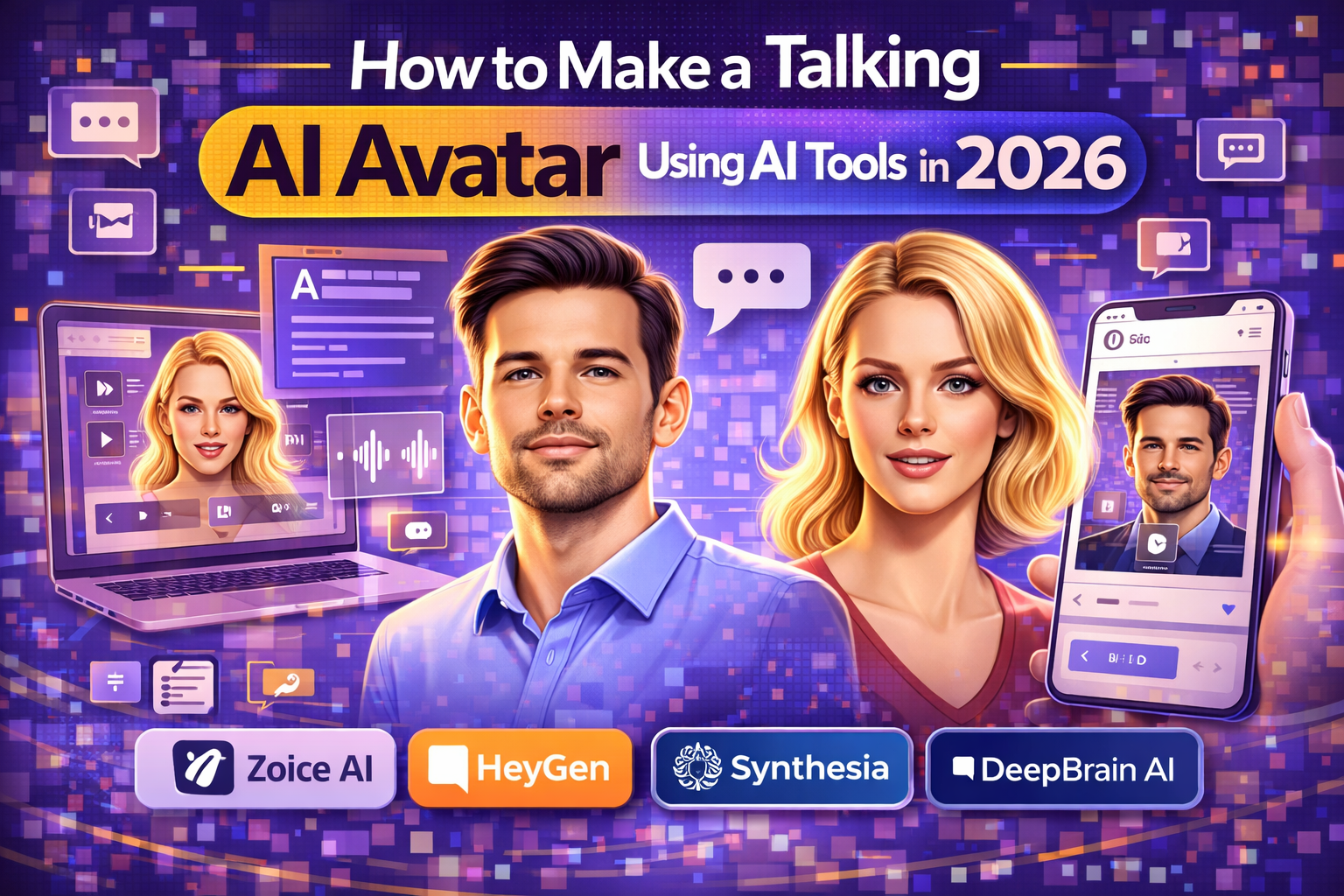 How to Make a Talking AI Avatar Using AI Tools