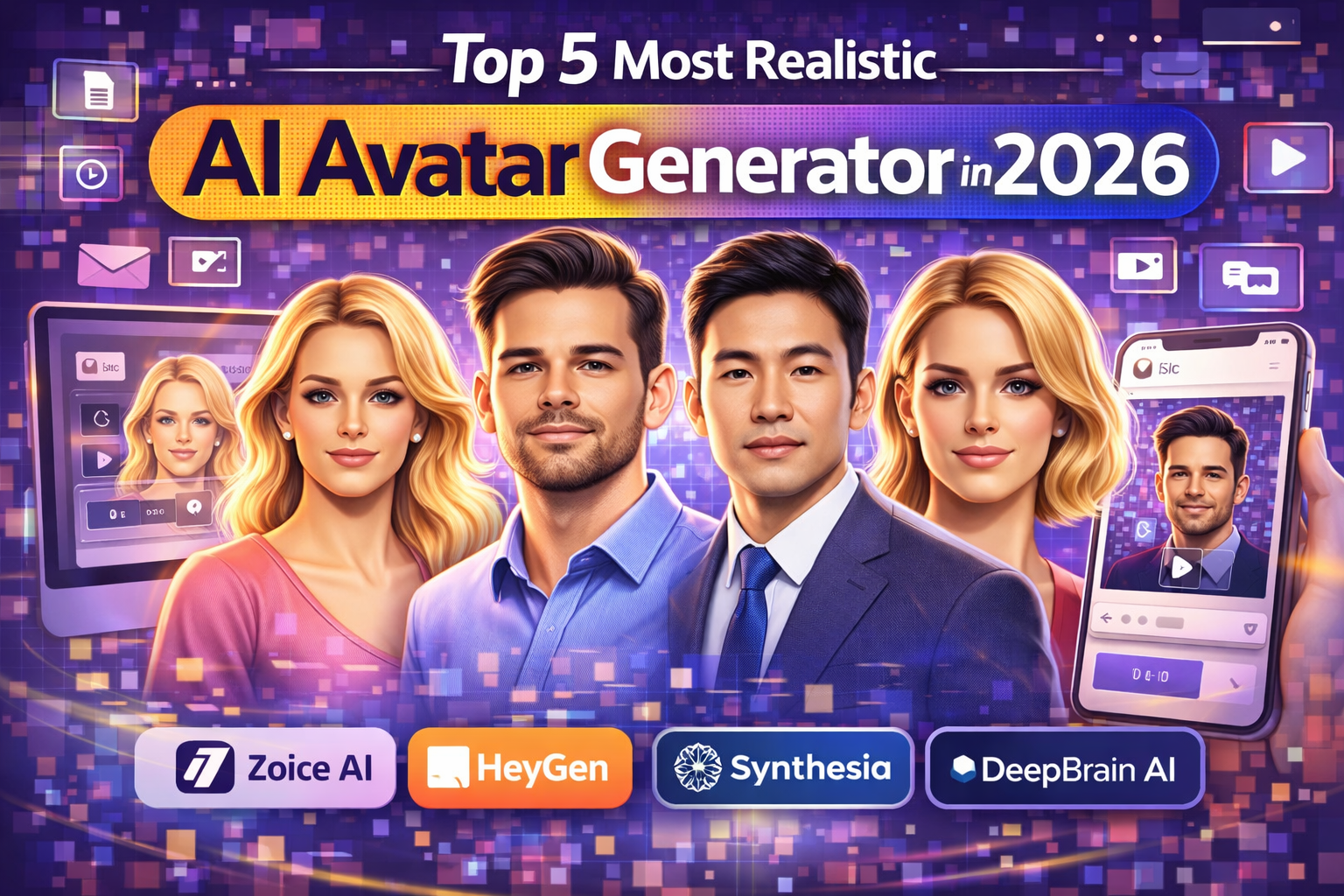 Top 5 Most Realistic AI Avatar Generator
