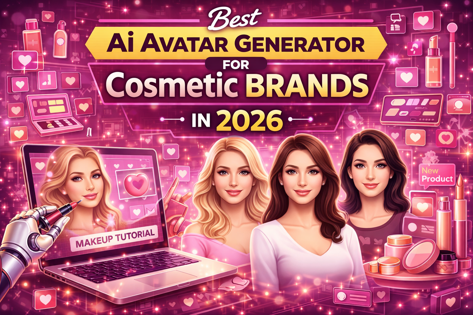 Best AI Avatar Generator For Cosmetic Brands