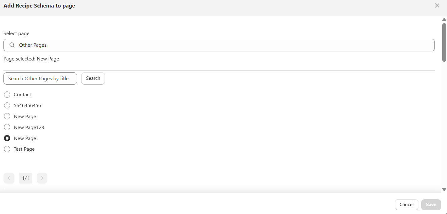 Recipe Schema Guide in Tapita SEO & Speed