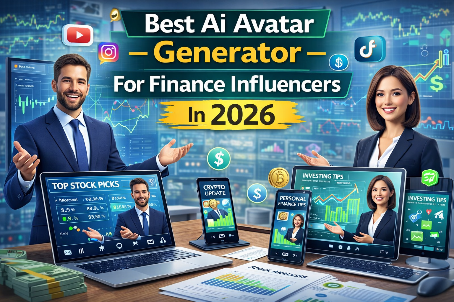 Best Ai Avatar Generator For Finance Influencers