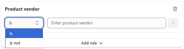 Products by vendors