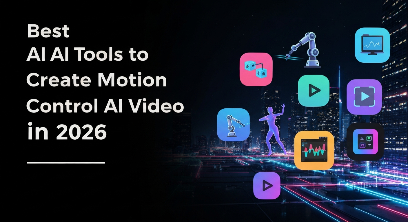 Best AI Tools to Create Motion Control AI Video