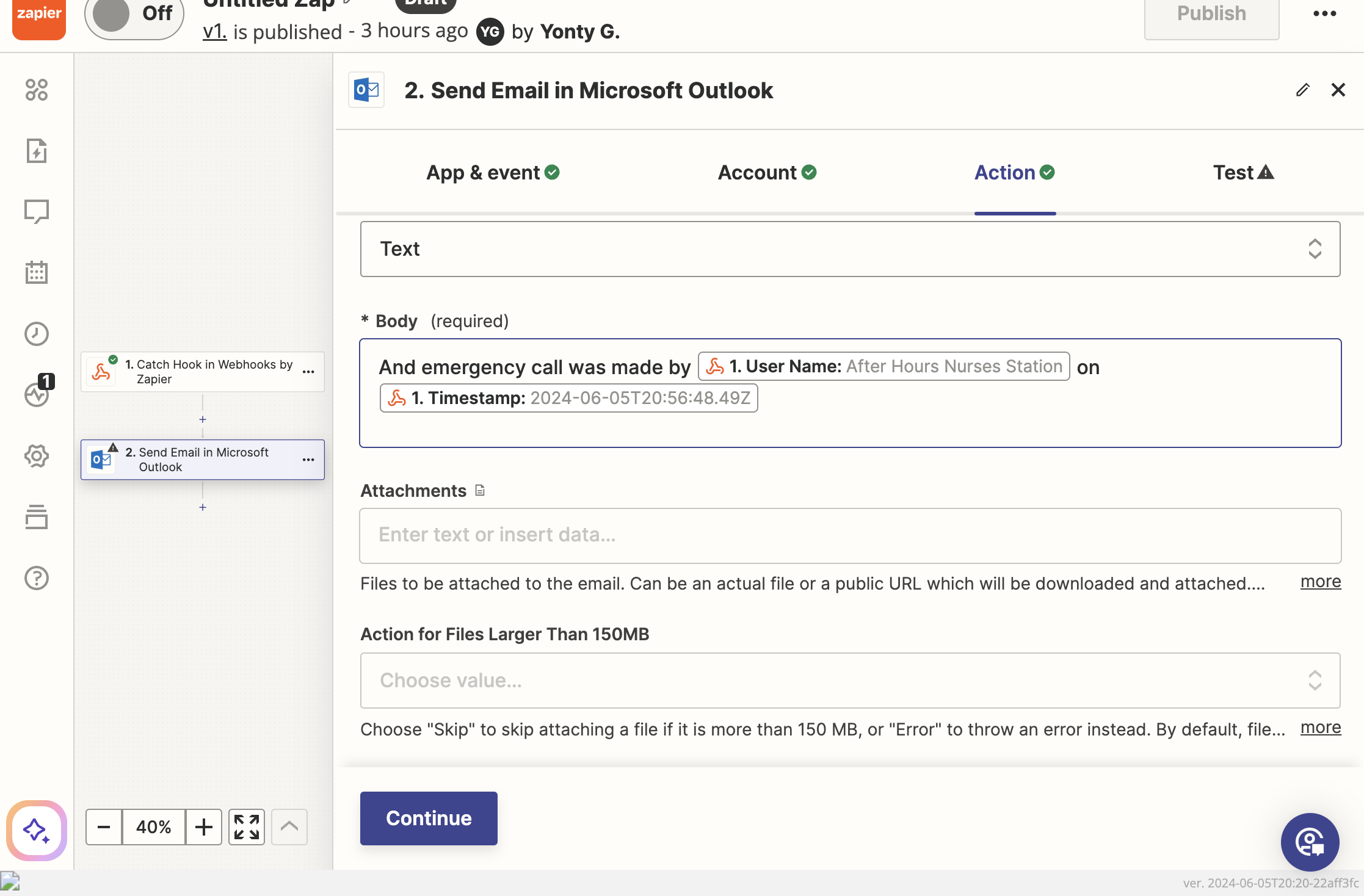 Step 19 screenshot