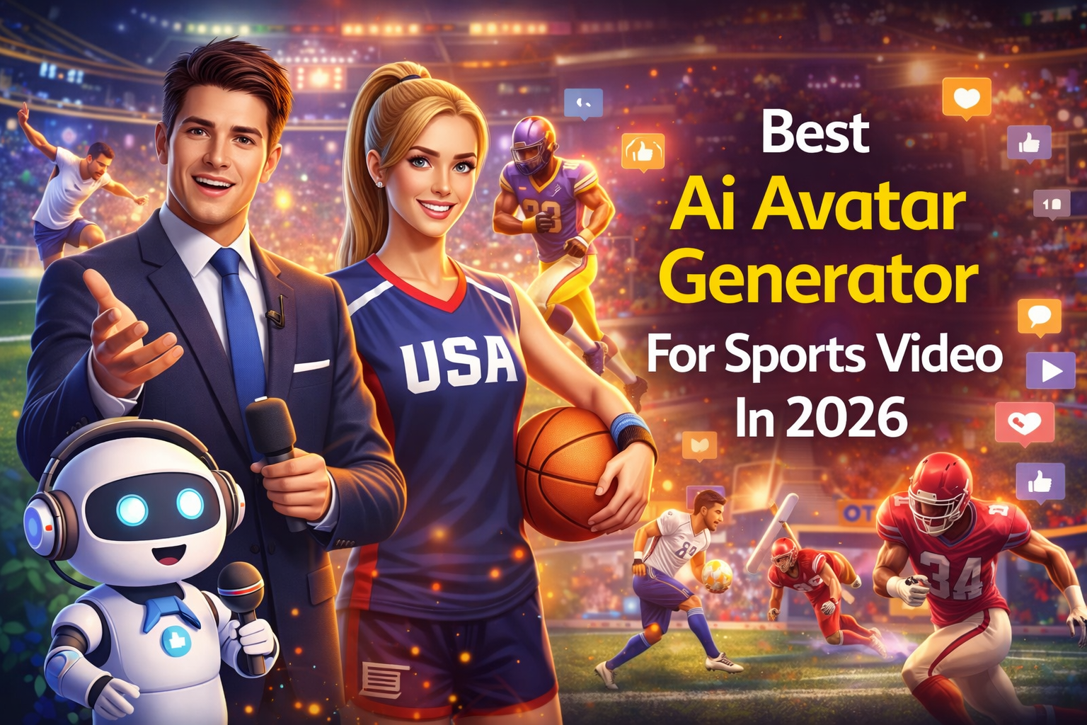 Best Ai Avatar Generator For Sports Video