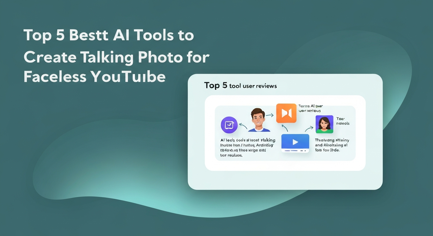Best AI Tools to Create Talking Photo for Faceless YouTube