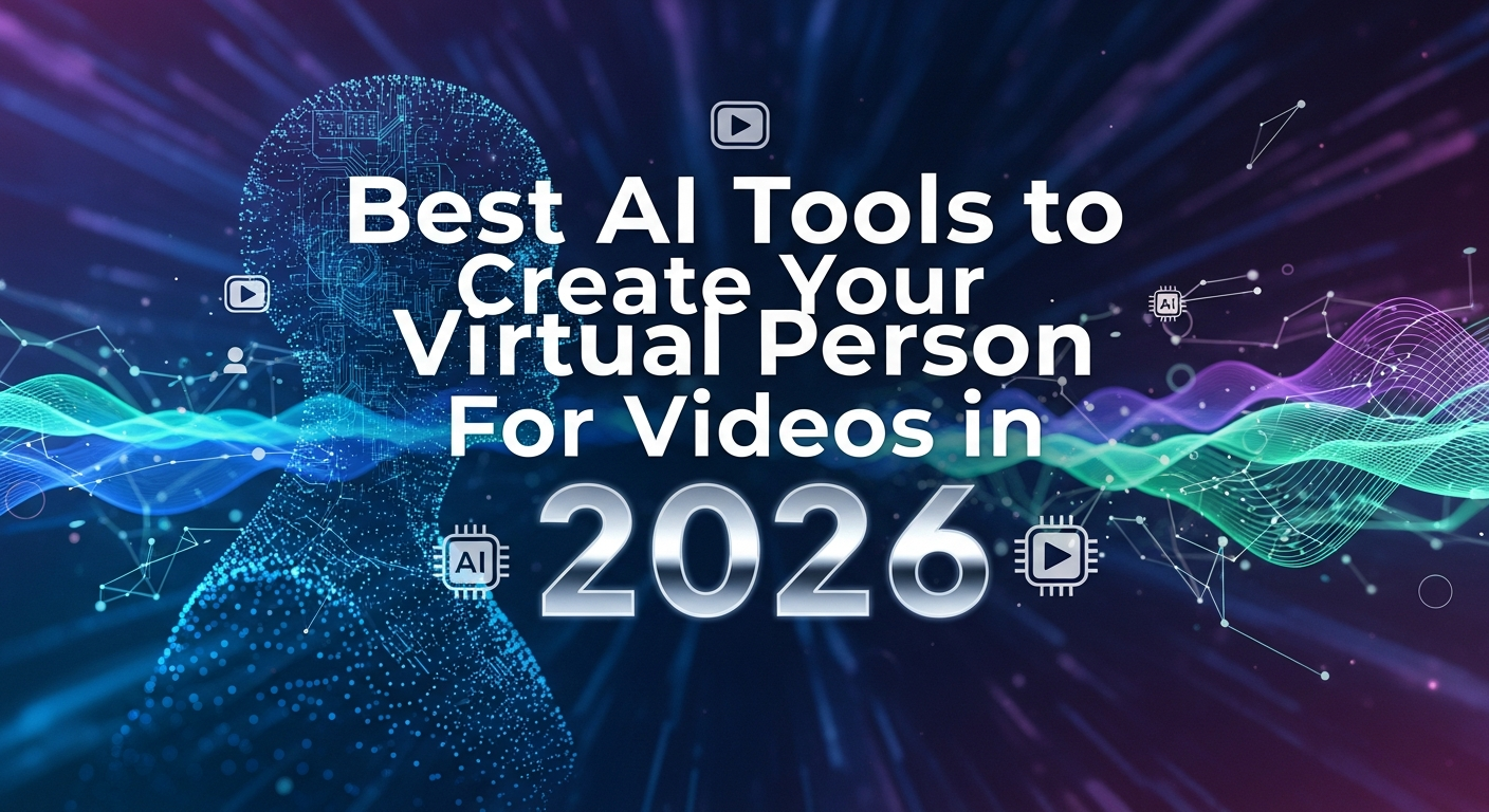 Best AI Tools to Create Your Virtual Person For Videos 
