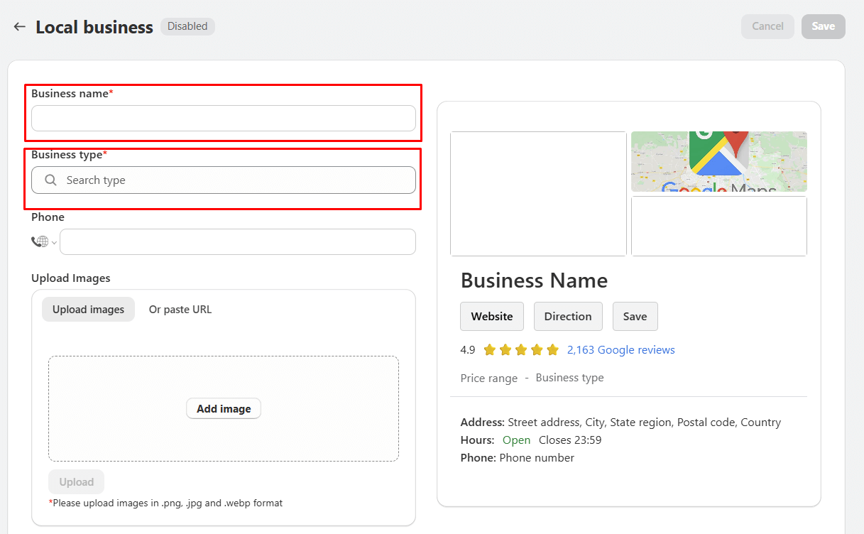 Tapita SEO & Speed - Add Local Business Schema Markup