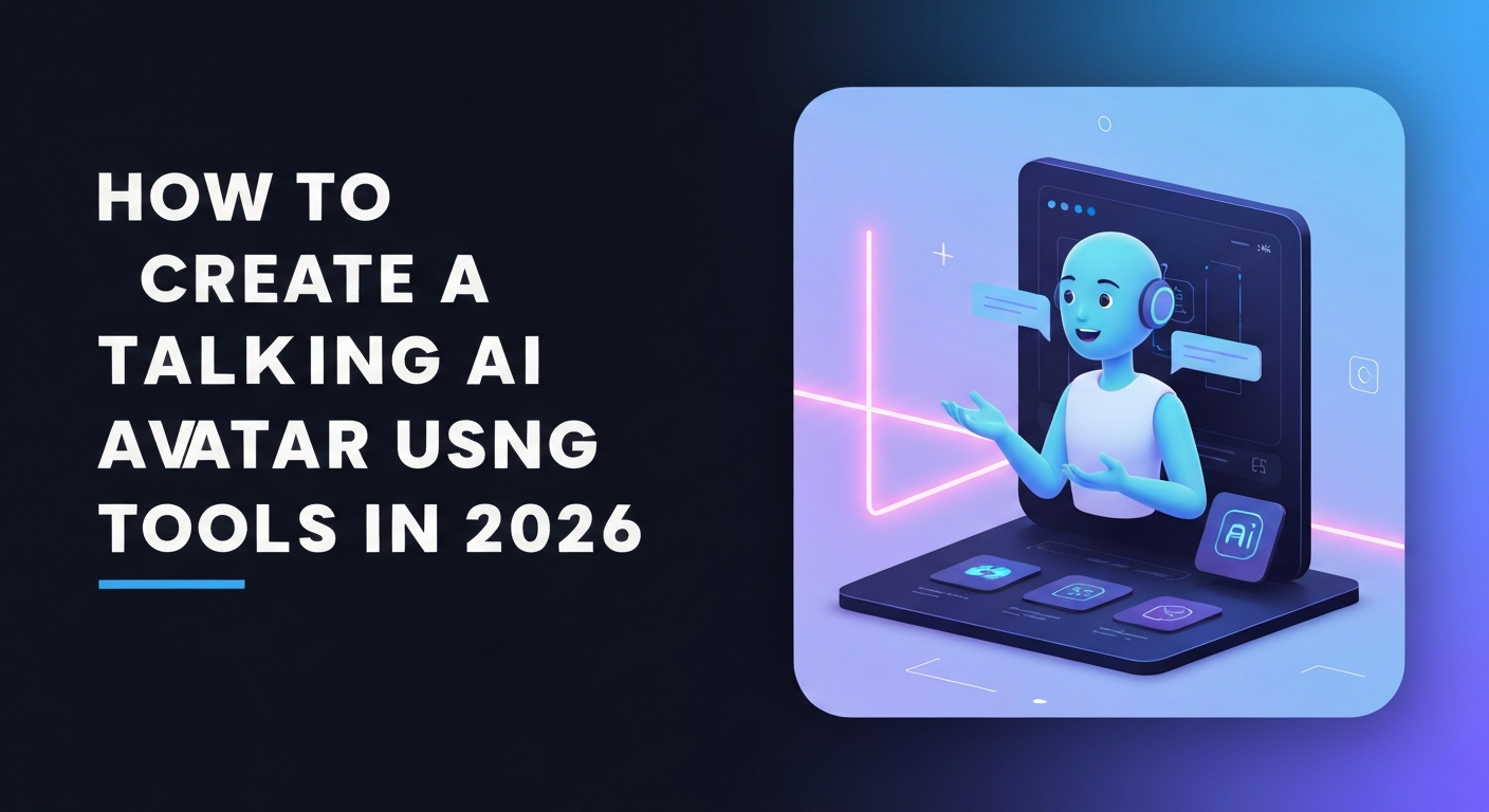 How to Create a Talking AI Avatar Using AI Tools