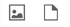 Upload image and upload file icons