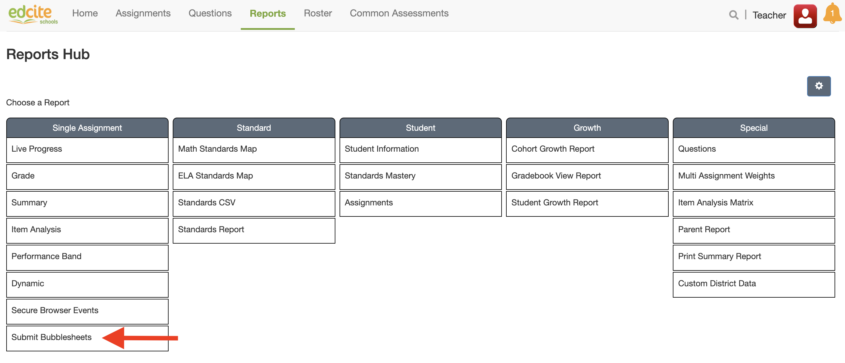 How to Print, Upload, and Grade Bubble Sheets [Edcite Schools Feature]