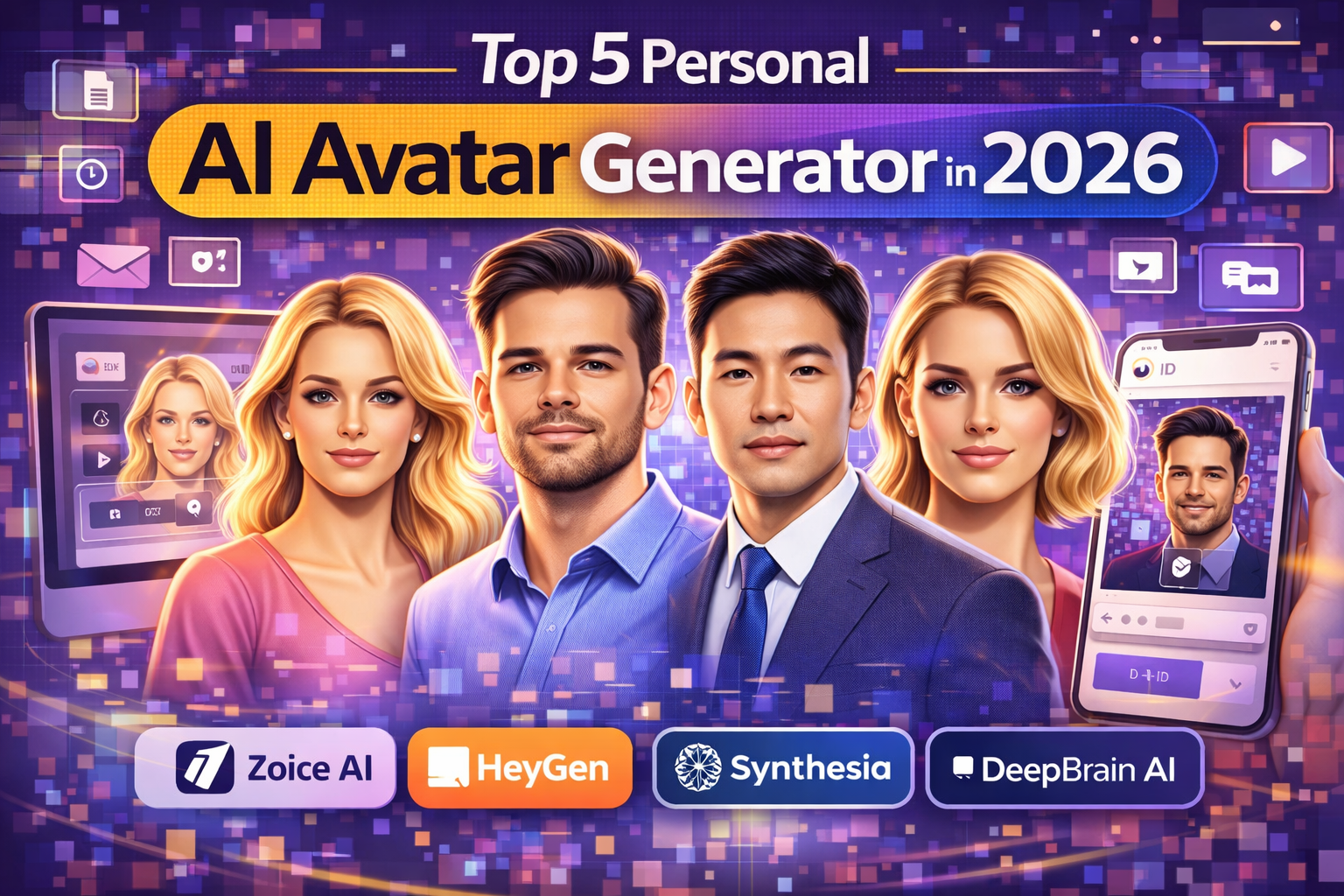 Top 5 Personal AI Avatar Generator