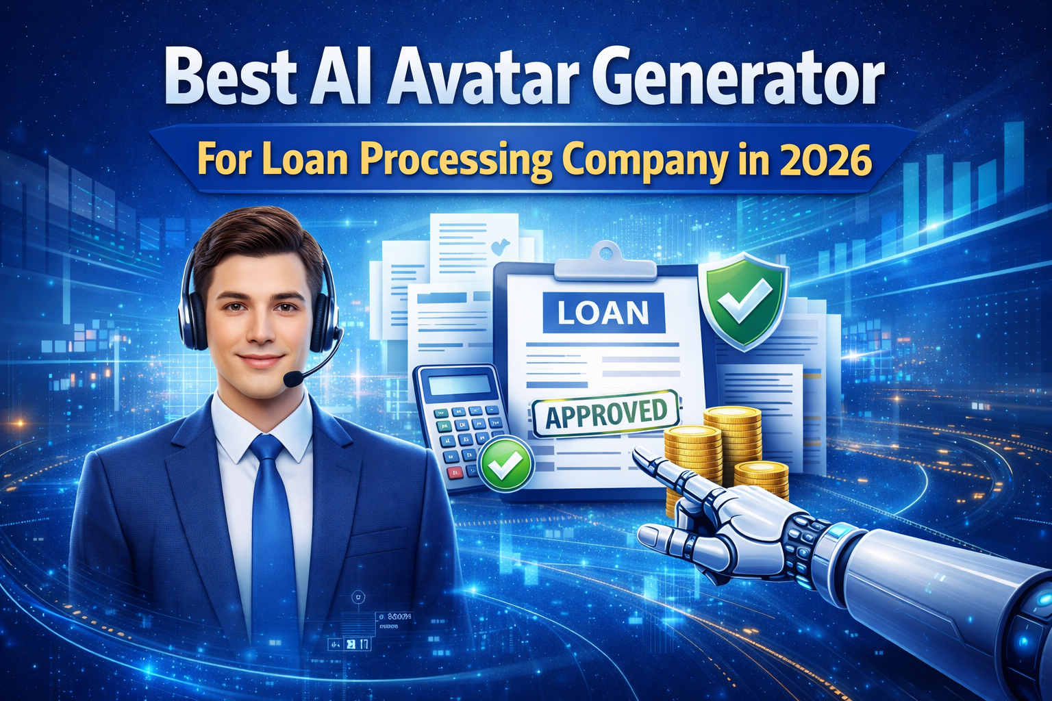 Best AI Avatar Generator For Loan Processing Company