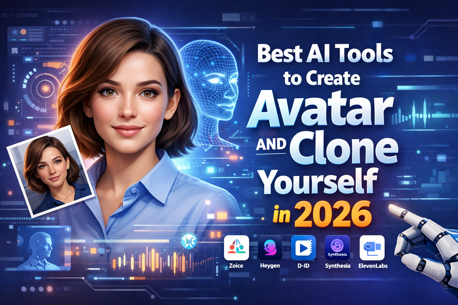 Best AI Tools to Create Avatar and Clone Yourself