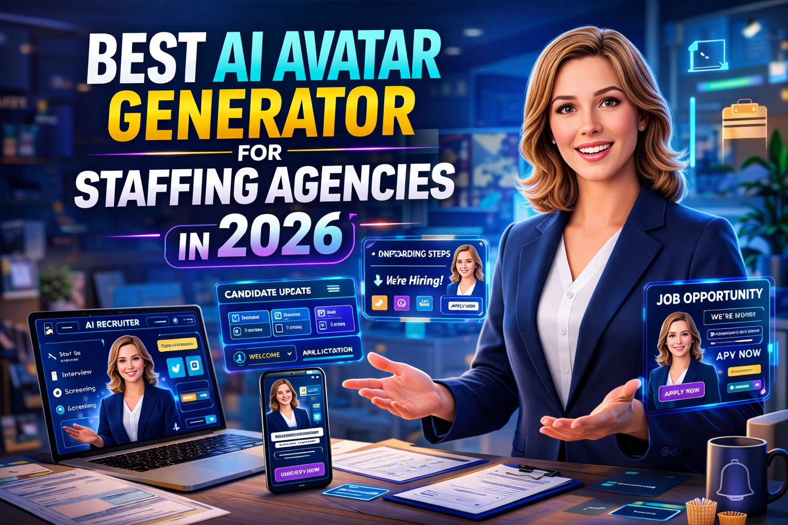 Best AI Avatar Generator For Staffing Agencies