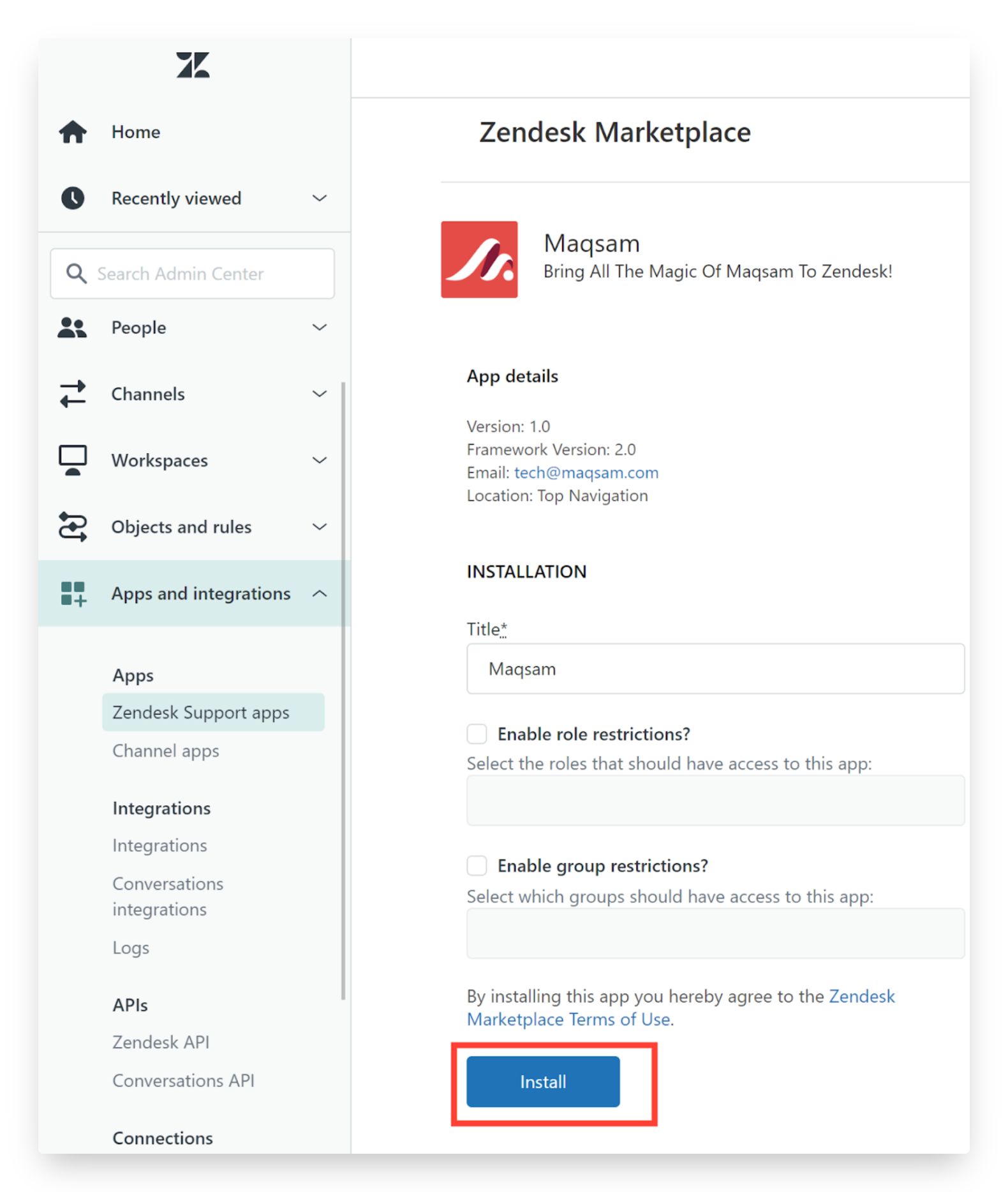 Zendesk Integration Guide