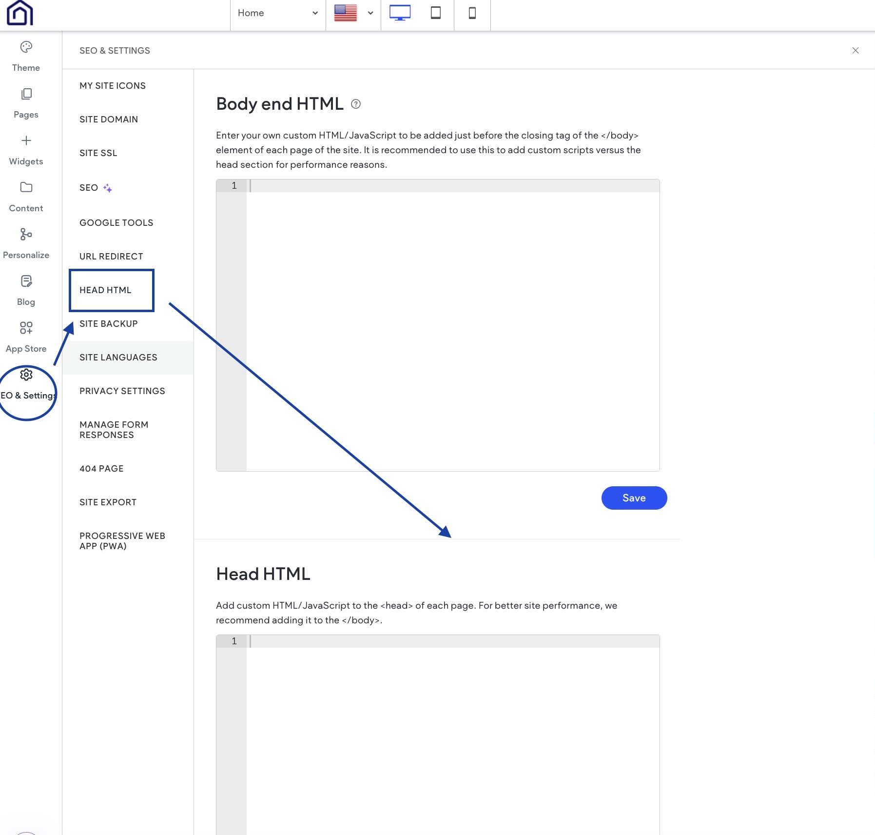 Integrating Revyoos Code into the Client Website