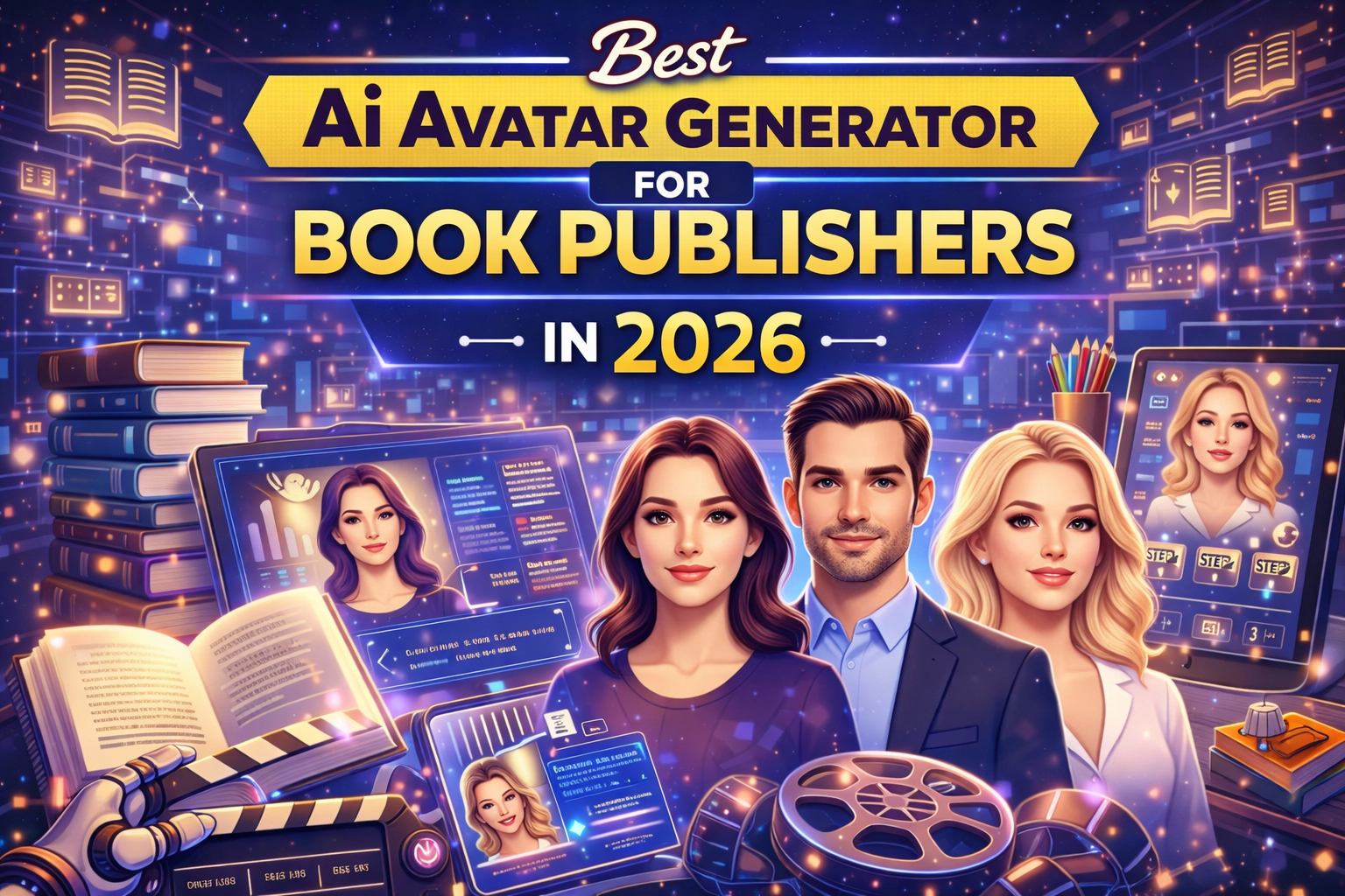 Best AI Avatar Generator For Book Publishers