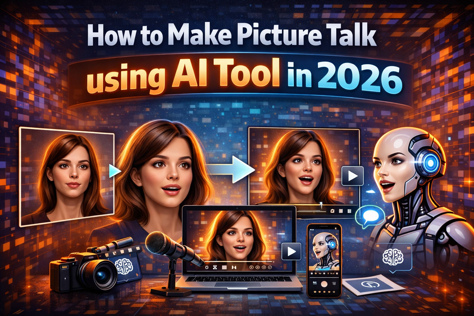 Best Tools to Create Photo to Talking AI Video