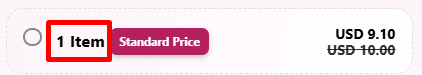 Edit Quantity Breaks offers