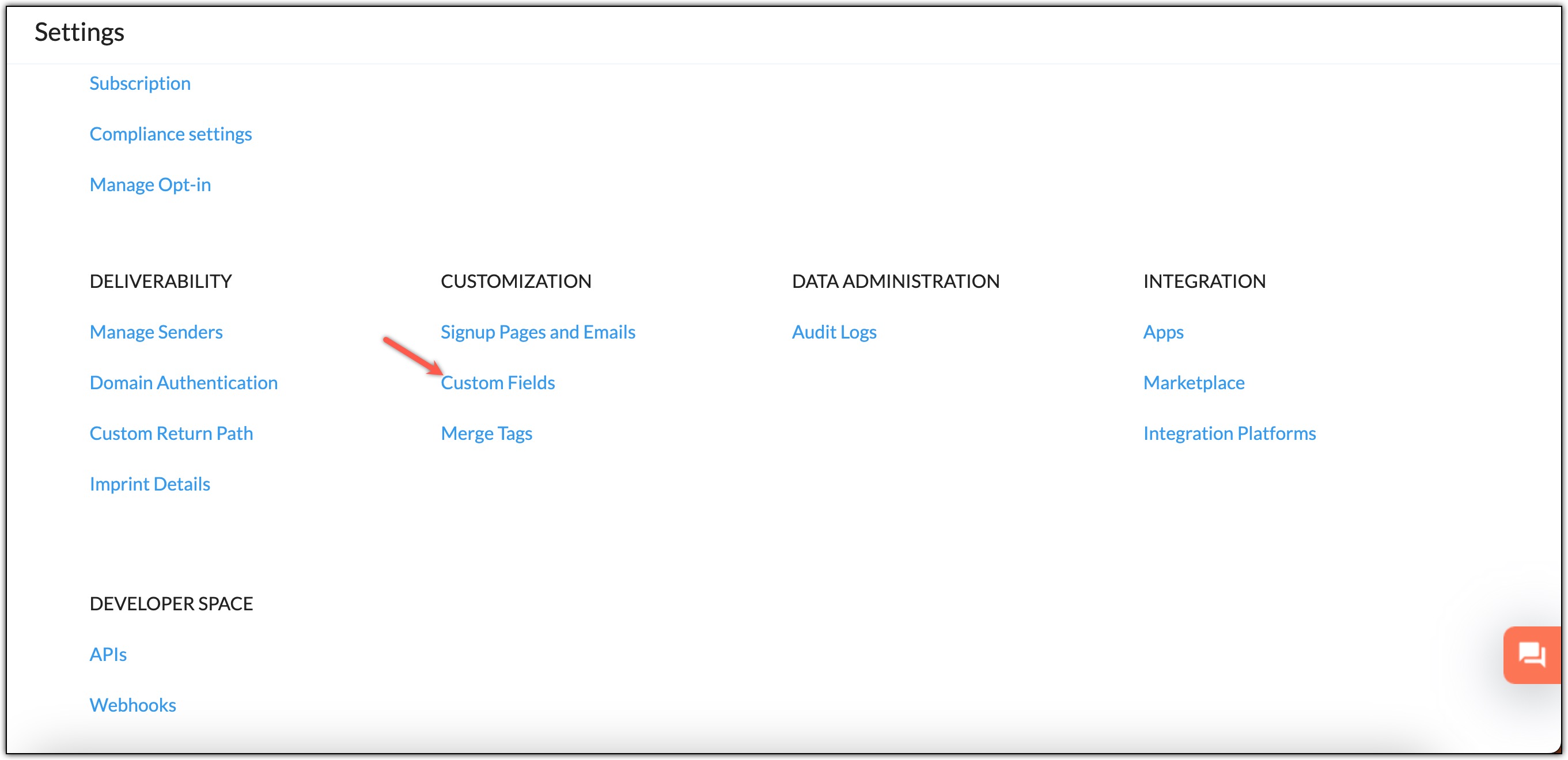 Custom fileds
