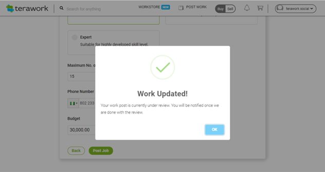 Managing WorkStore Post 