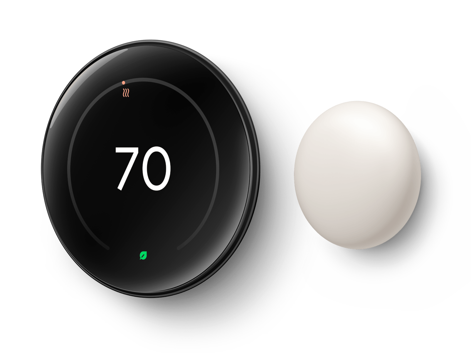 Google Nest thermostat and separate temperature sensor