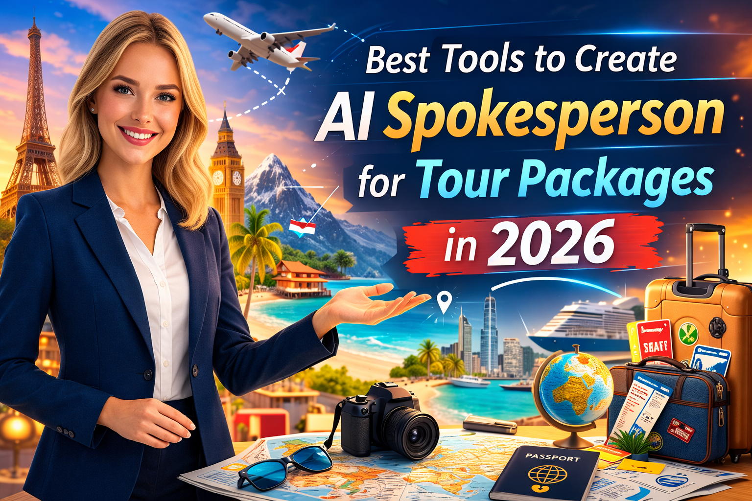 Best Tools to Create AI Spokesperson for Tour Packages 
