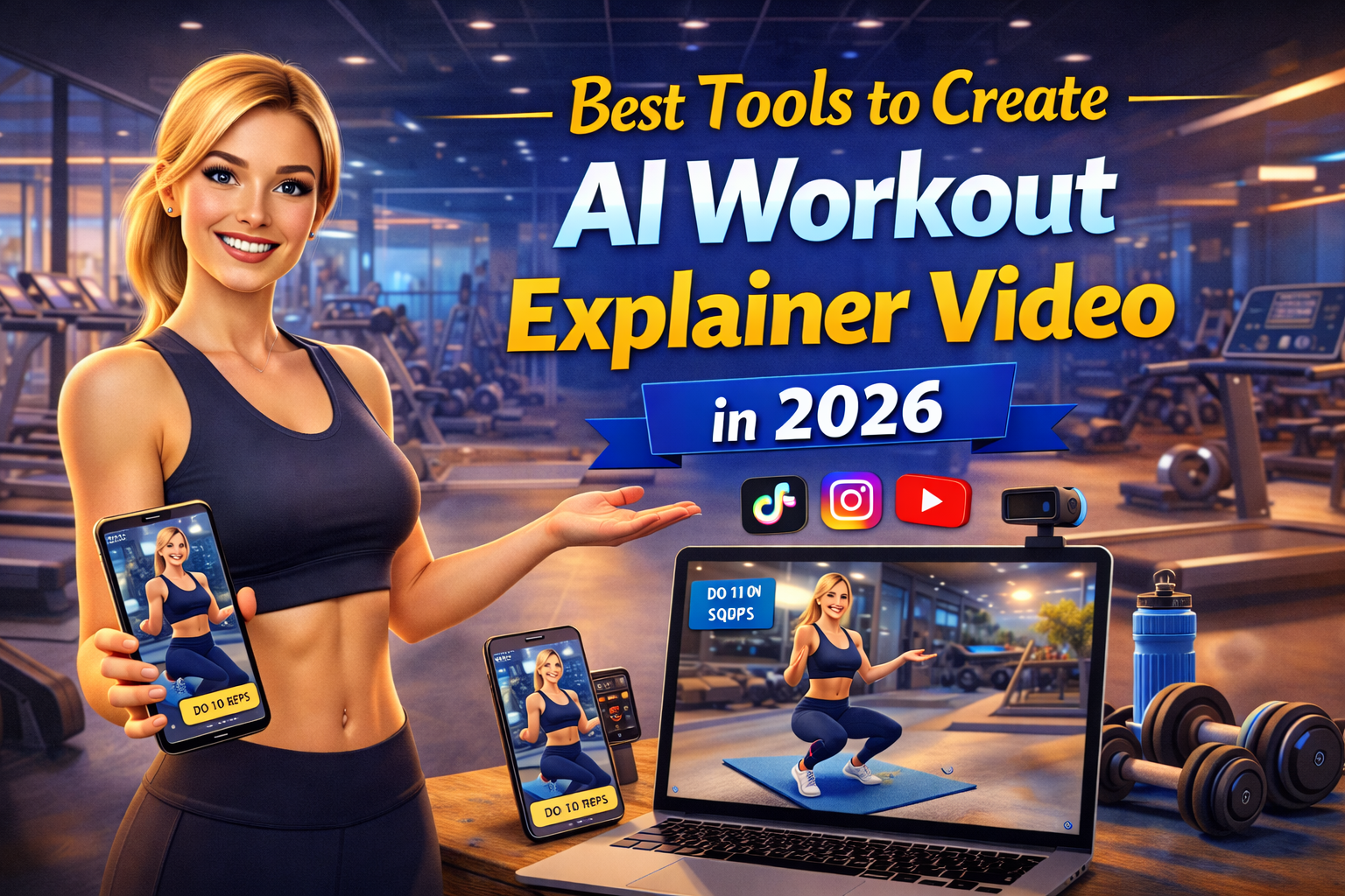 Best Tools to Create AI Workout Explainer Video