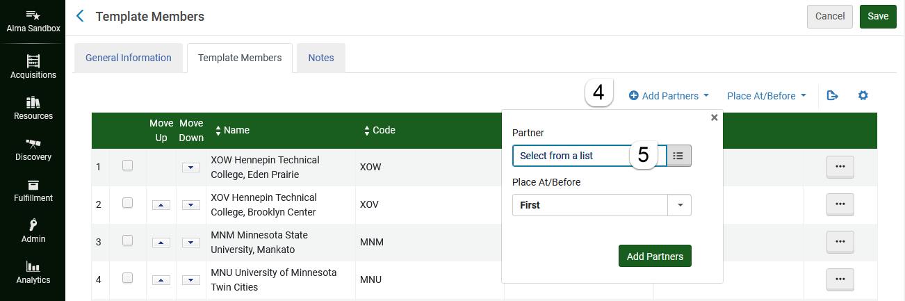 Find libraries to add to rota