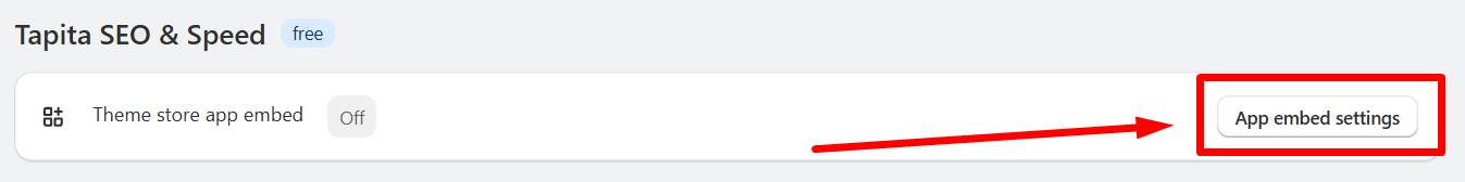 1. General app set up