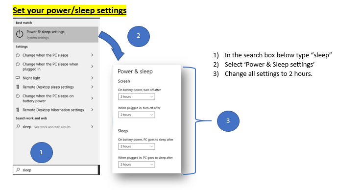 disabling-extensions-and-setting-sleep-time