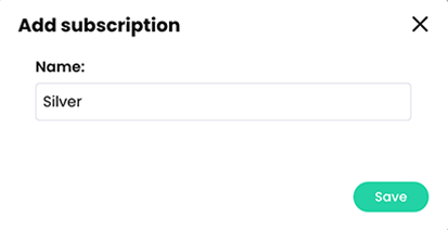 Add subscription pop-up