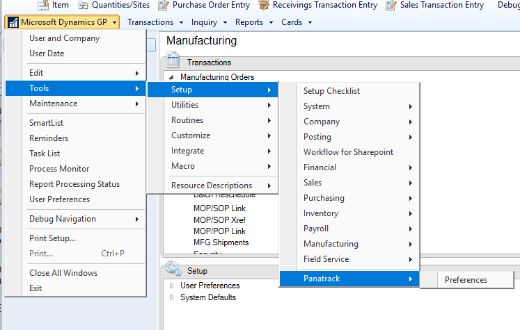 Accessing the About dialog from the Help menu
