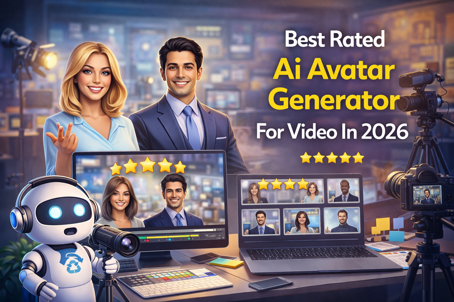 Best Rated Ai Avatar Generator For Video