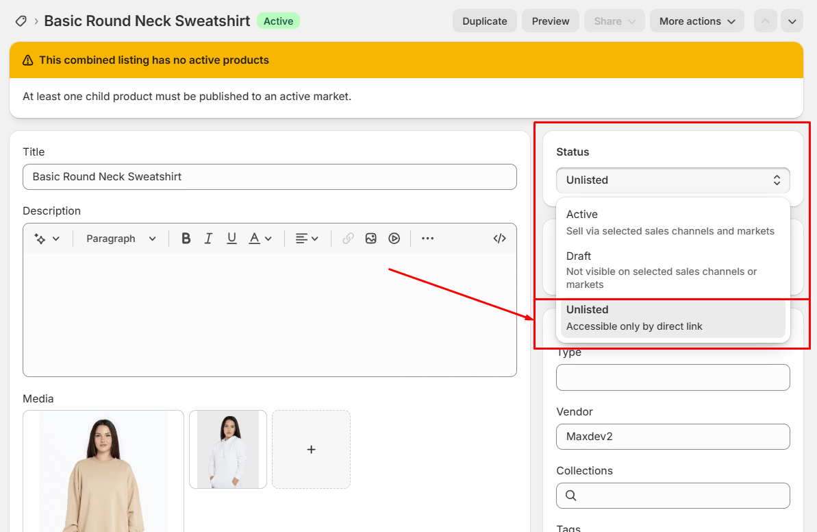 Grouptify - Combined Listings