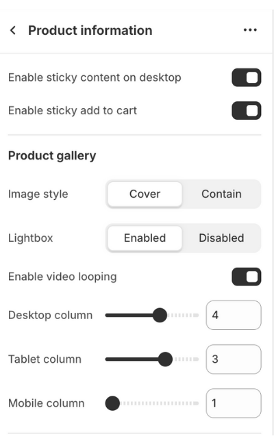 product-information-settings