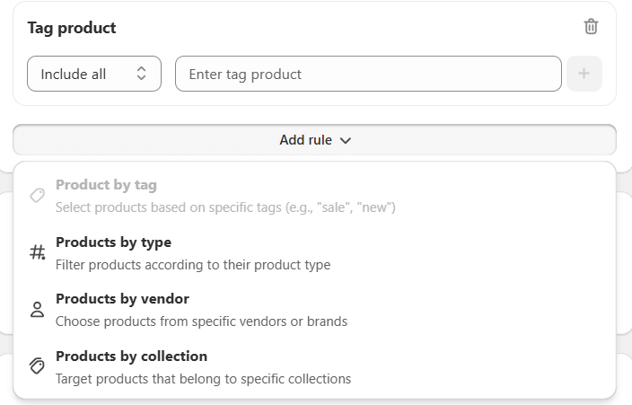 Edit Quantity Discount & Volume Discount