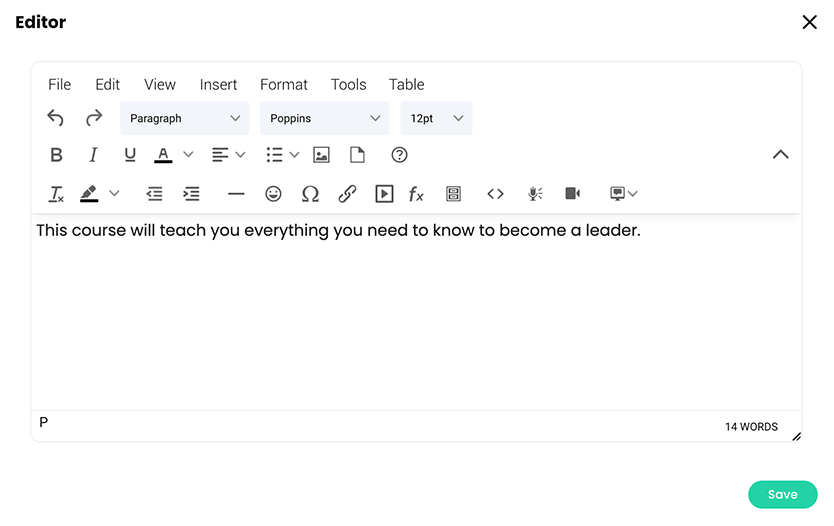 HTML-Widget-Editor