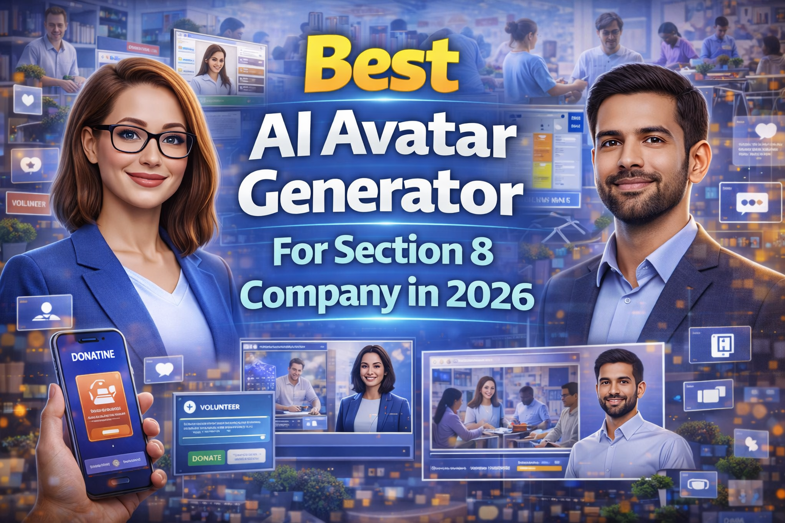 Best AI Avatar Generator For Section 8 Company