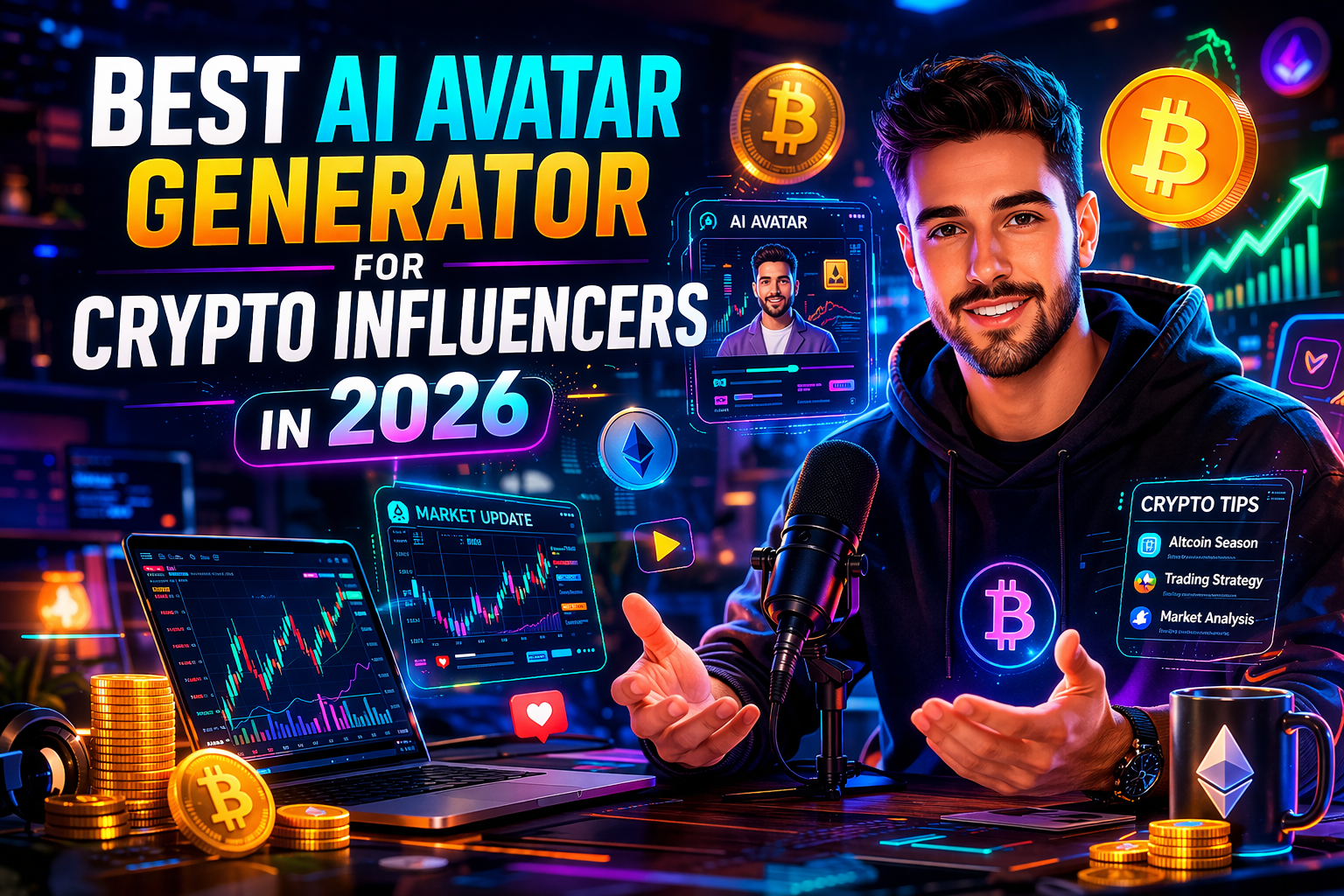 Best AI Avatar Generator For Crypto Influencers