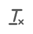 Clear formatting icon