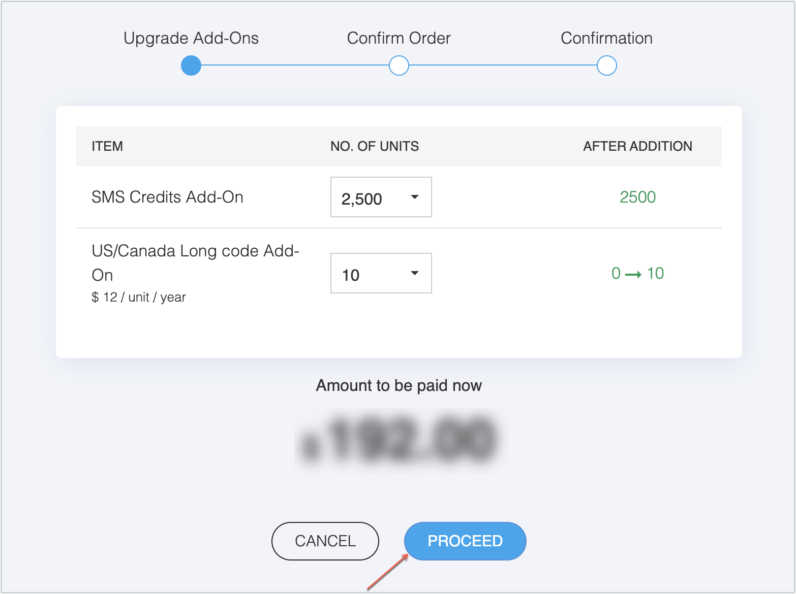 buy SMS credits
