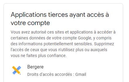 Permission Google